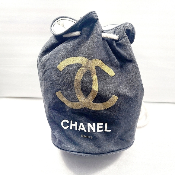 Chanel Canvas Leather Satchel Bag - Picture 1 of 6